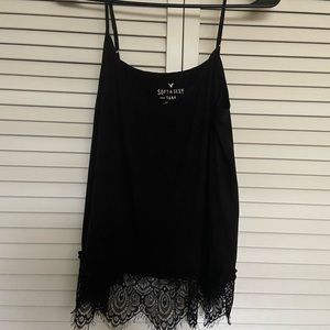 American Eagle Soft & Sexy Lace Tank Top